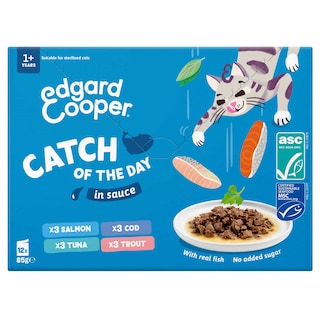 Edgard & Cooper | Kattenvoeding | Saus | Adult | Mix Vis 