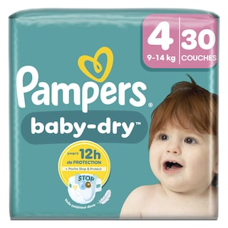Pampers | Baby Dry | Langes | Taille 4 