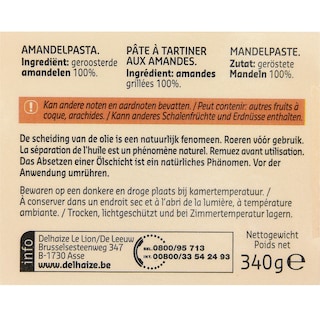 Delhaize | Beurre d'amande | 100% 