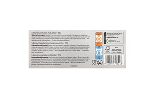 Delhaize | 5 Aluminium Bakjes + Deksels | 1.5L 5 st