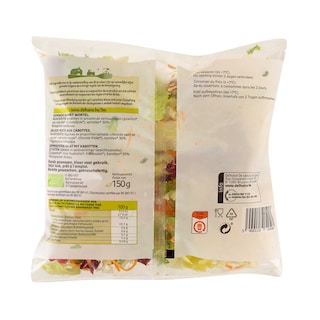 Delhaize | Bio | Sla | Gemengd met wortels | Bio 