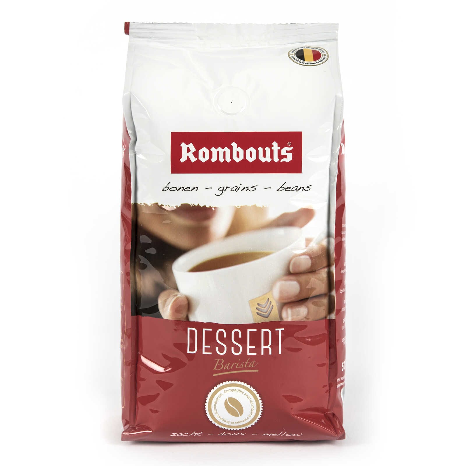 Rombouts | Café | Dessert | Grains | 500 gr | Delhaize