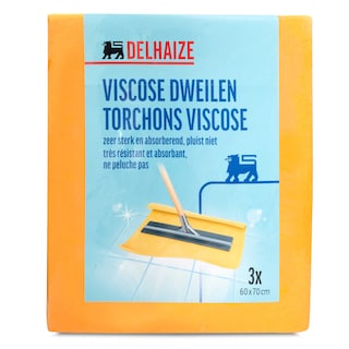 Delhaize | Dweilen | Viscose | 60 cm x 70 cm 