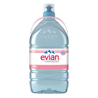 Evian | Mineraalwater | Niet-bruisend | XXL | PET 6 l