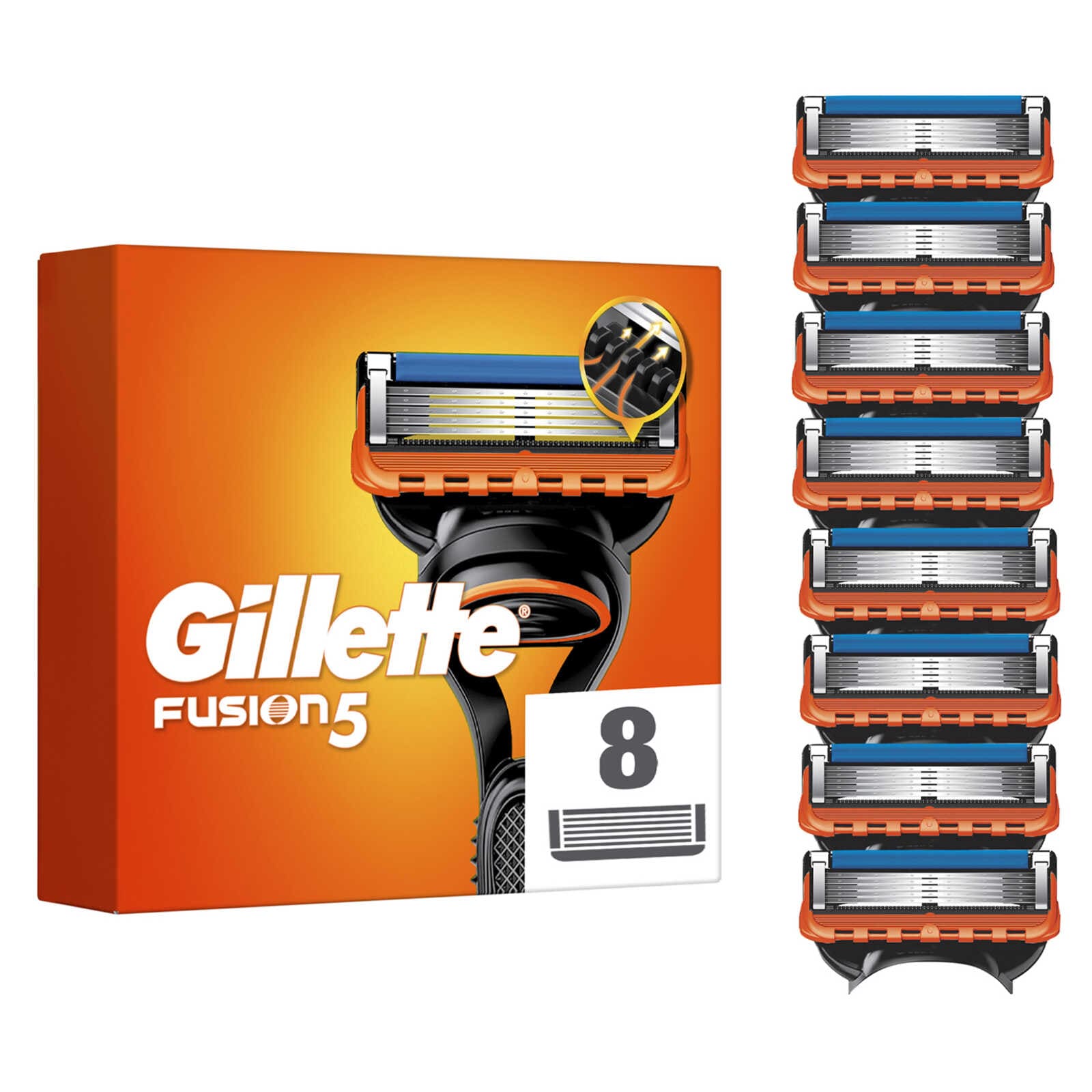 Gillette Fusion | Manueel | Mesjes | 8st