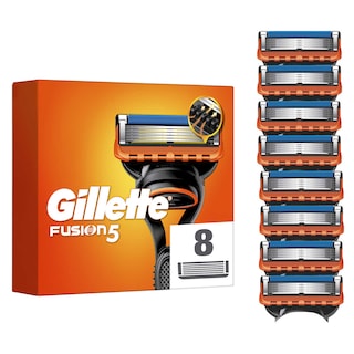 Gillette | Fusion | Fusion | Manueel | Mesjes | 8st 