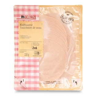 Delhaize | Kalfsworst 