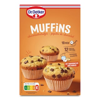Dr. oetker | Muffins | Pépites de chocolat | Préparation 