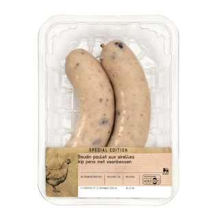 Delhaize | Boudin Poulet | Airelles +/- 240 gr