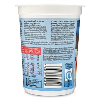 Delhaize | Yoghurt | Greek Style | Perzik 