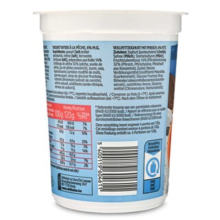 Delhaize | Yoghurt | Greek Style | Perzik 475 gr