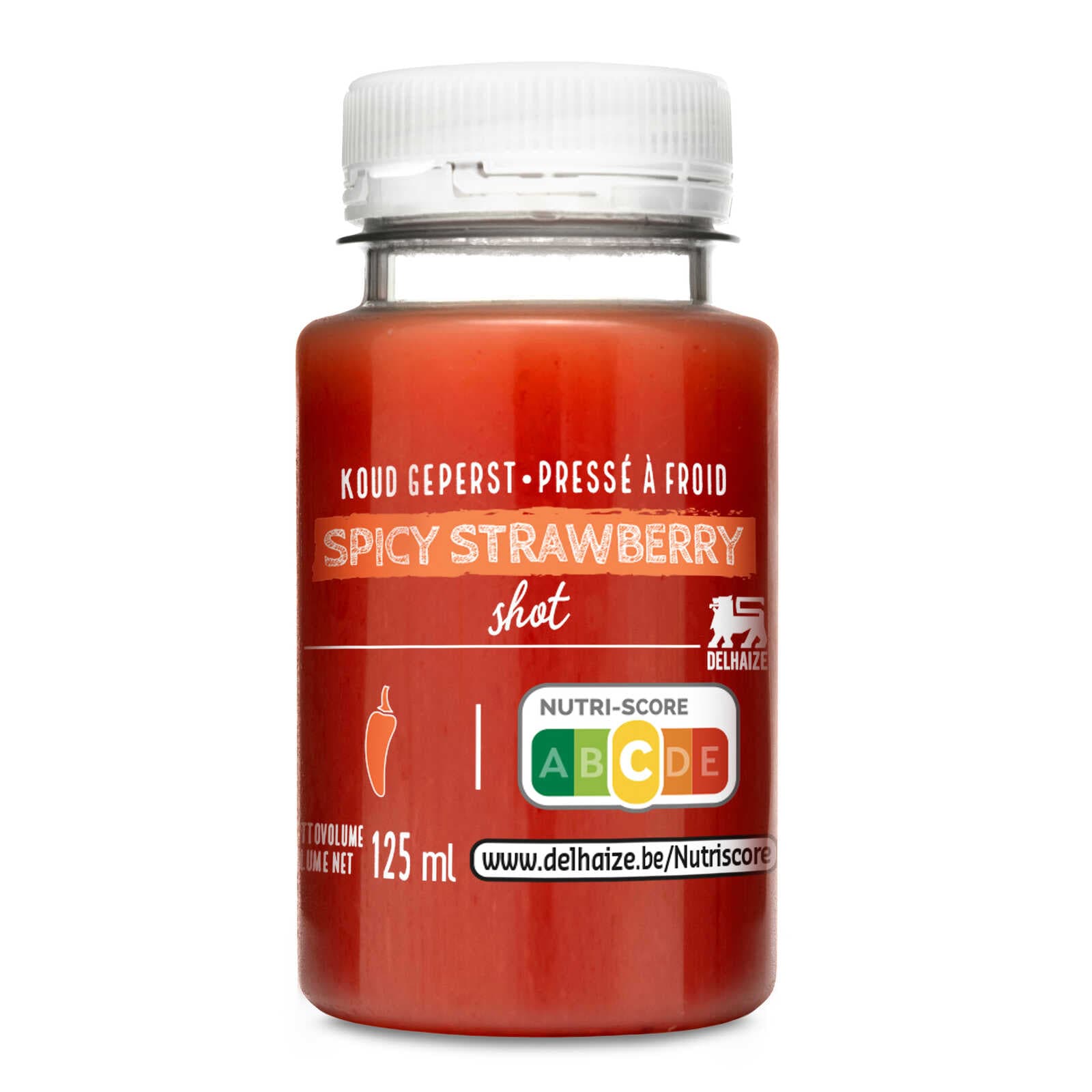 Delhaize Shot | Spicy | Aardbei