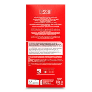 Delhaize | Koffie | Dessert | Filters 10 x 7,5 gr