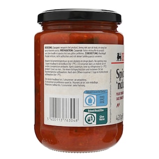 Delhaize | Sauce | Tomate | Nduja | Piquant 