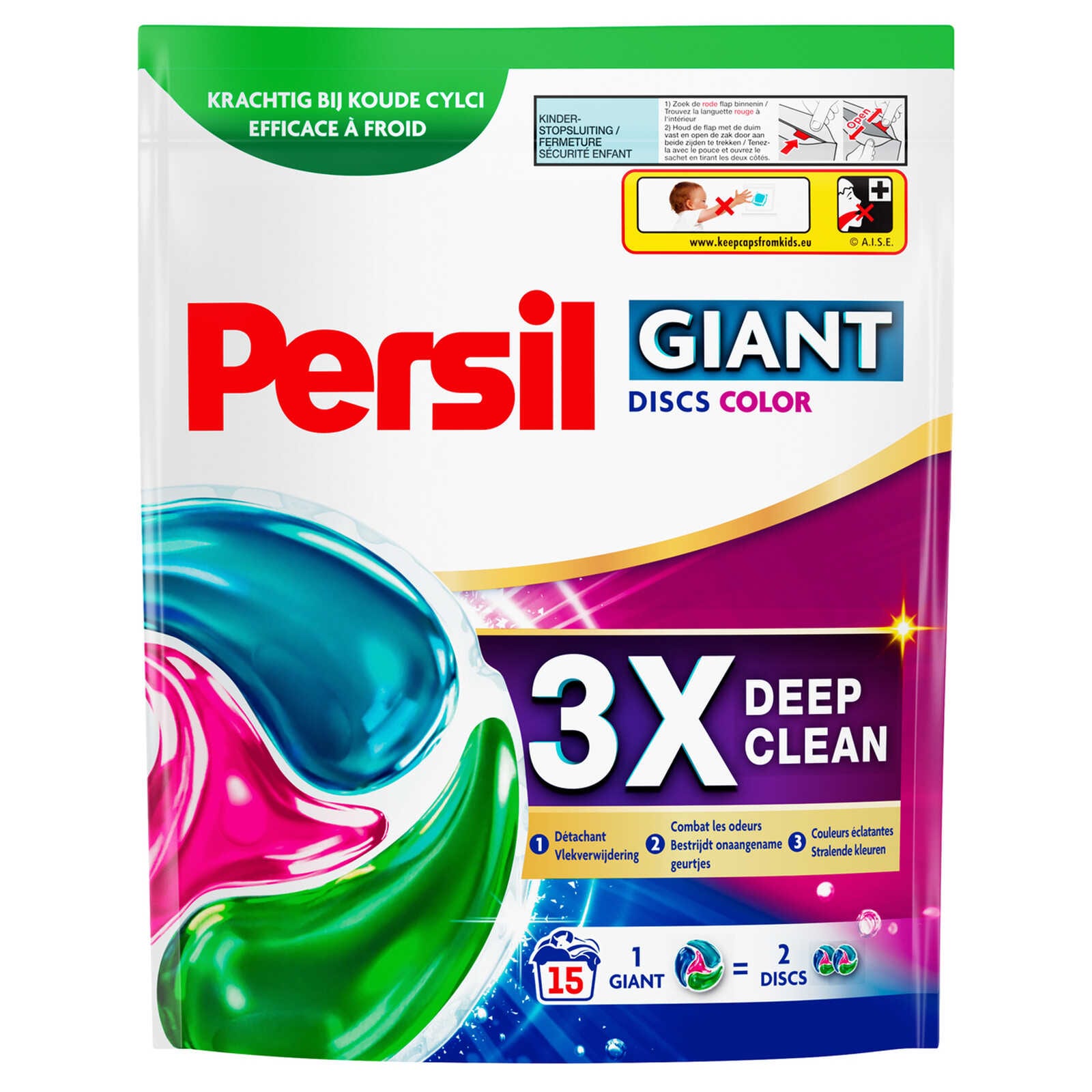 Persil Wasmiddel | Discs | Giant | Kleuren