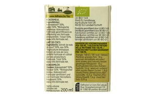 Delhaize | Bio | Coco | Lait | Bio 
