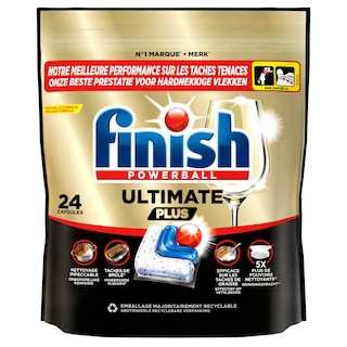 Finish | Capsules Vaisselle | Ultimate + | Regular 