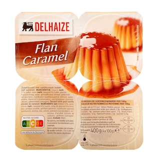 Delhaize | Flan | Caramel 4 x 100 gr
