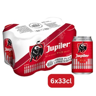 Jupiler | Blond Bier | Pils | 5,2% alc. | Blik 