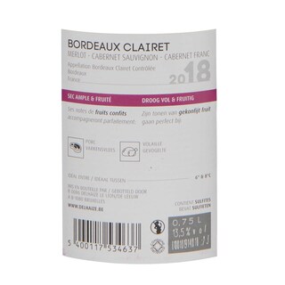 France - Frankrijk | Bordeaux - Bordeaux AC | Bordeaux Clairet 2018 