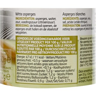 Delhaize | Asperges | Witte 110 gr