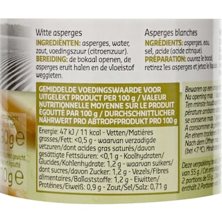 Delhaize | Asperges | Witte 