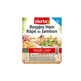 Herta | Reepjes Ham | Gerookt | 2x75 g 