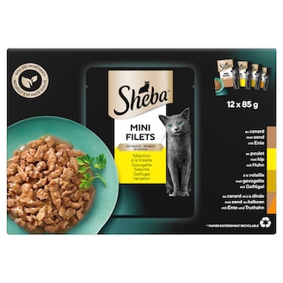 Sheba | Kattenvoeding | Saus | Gevogelte 
