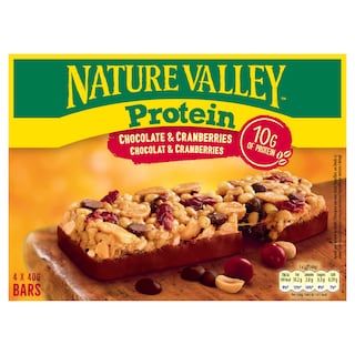 Nature Valley | Barre | Proteine | Chocolat | Canneberges 