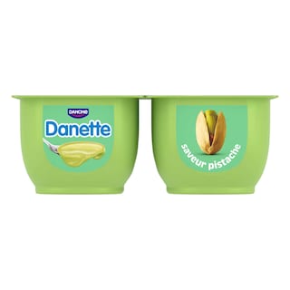 Danette | Dessert | Crème | Pistache 4 x 125 gr