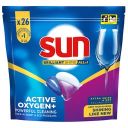 Sun | Vaatwascapsules | Brillant Shine | 26t 