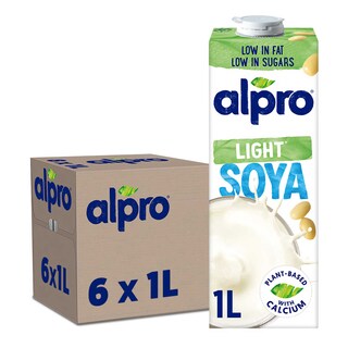 Alpro | Plantaardige drank | Soja light 6 x 1 l