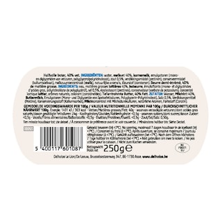 Delhaize | Boter | Halfvol | 40% v.g. 