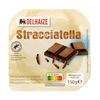 Delhaize | Verse kaasspecialiteit | Stracciatella 