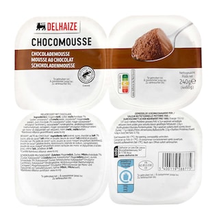 Delhaize | Mousse au chocolat au lait 