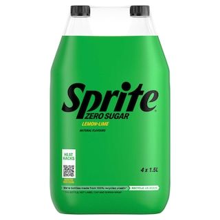 Sprite | Limonade | Citroen Limoen | Zonder suiker | PET 4 x 1,5 l