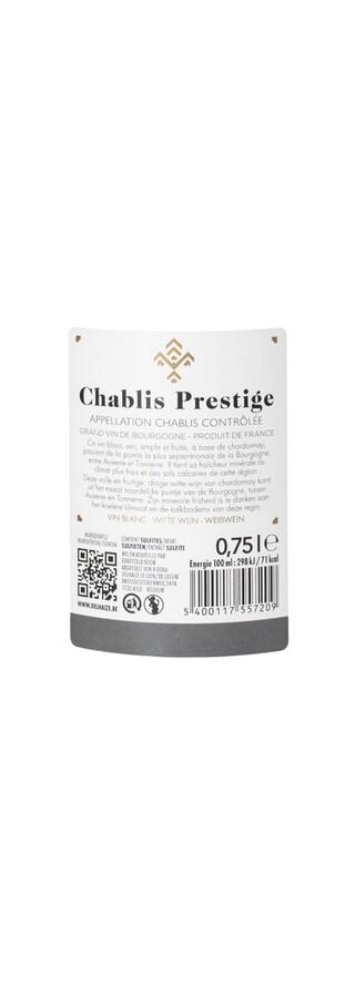 Delhaize | Chablis Prestige | 2023 75 cl