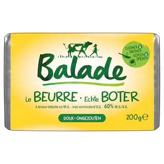 Balade | Boter | Ongezout | 60% VG 