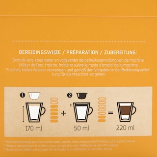 Delhaize | Café | Latte Macchiato | Dolce Gusto caps 