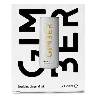 Gimber | Can | Gimber Bio nr1 | Rtd 4 x 25 cl