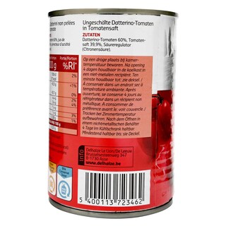 Delhaize | Tomates | Datterini 