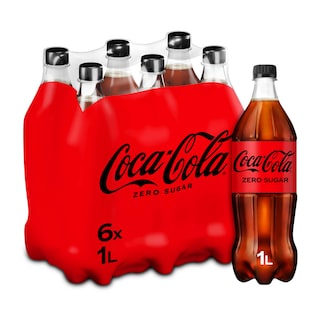 Coca-Cola | Zero Sugar | PET 6 x 1 l