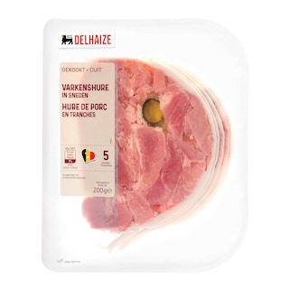 Delhaize | Varkenshure in sneden 