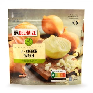 Delhaize | Fijngesneden ajuin 