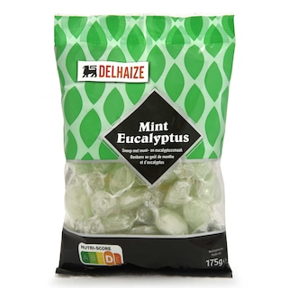 Delhaize | Bonbons | Eucalyptus | Menthe 