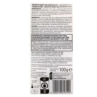 Delhaize | Saucisson jambon 100 gr