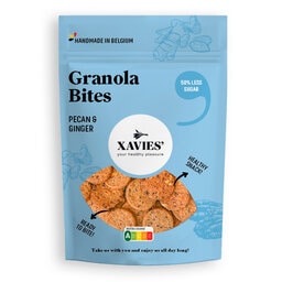 Granolakoekjes | Pecan-gember