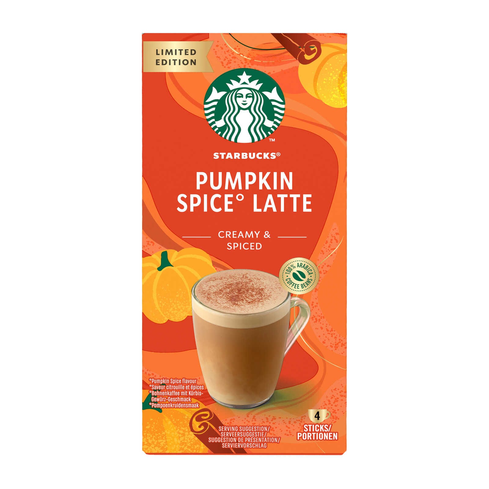 Starbucks Instantkoffie | Pompoenkruidensmaak