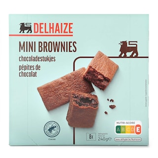Delhaize | Biscuits | Brownies | Chocolat 240 gr
