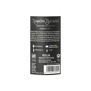 Espagne - Spanje | Rioja | Ramon Bilbao Crianza 13 Rouge 